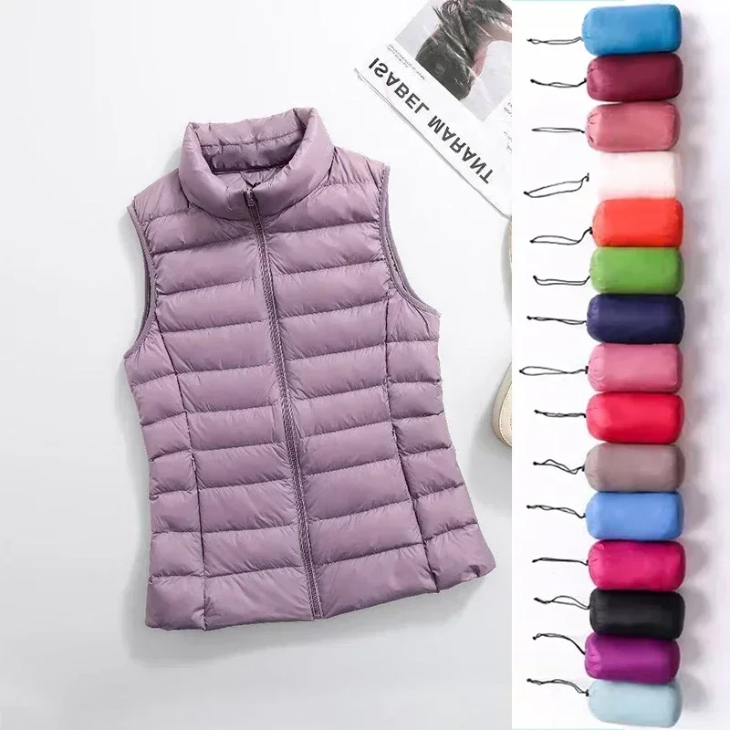 Puffer Jacket Women Down - Kamizelka damska 11 kolorów, nowość na