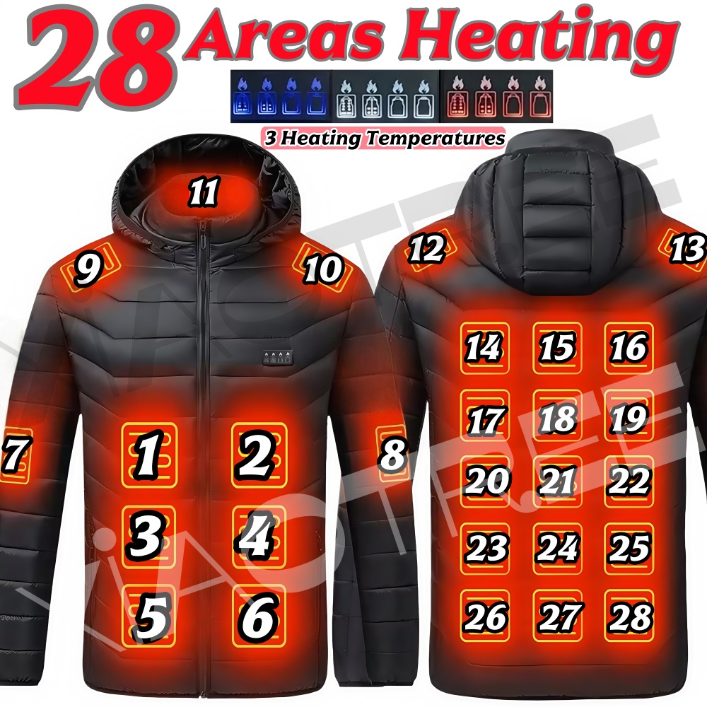 Winter Clothing Uae - Kurtka grzewcza męska i damska z