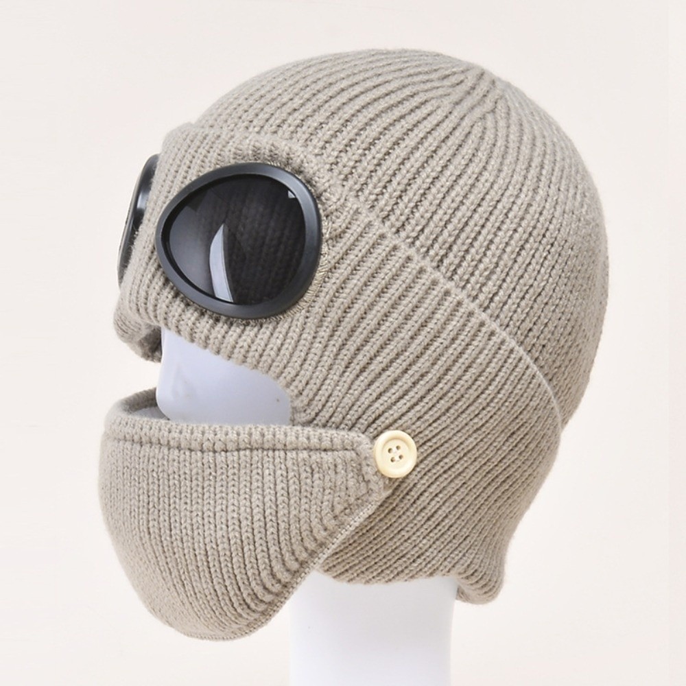 Winter Clothing Earmuffs - Czapka zimowa z polarową podszewką, ocieplana