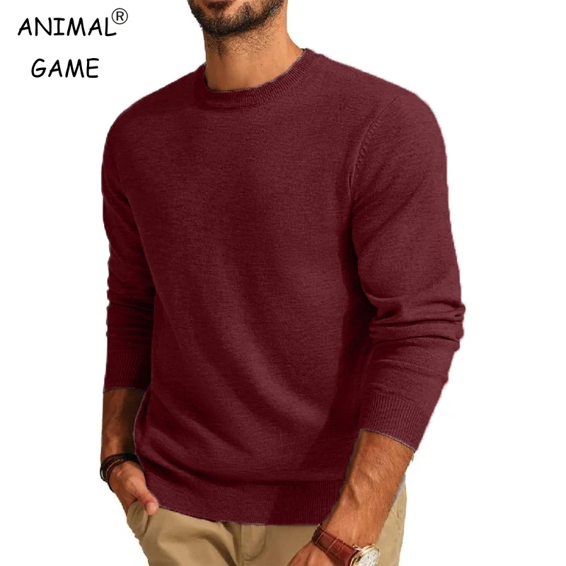 Winter Clothing Uae - Męskie swetry z długim rękawem i
