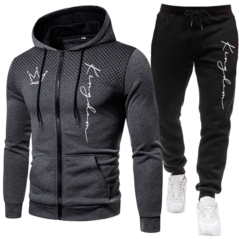 Męski dres z kurtką, casualowy – Winter Clothing Pk recenzja i cena