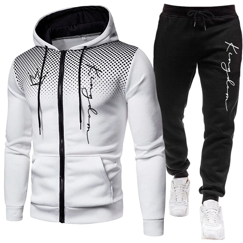 Męski dres z kurtką, casualowy – Winter Clothing Pk recenzja i cena