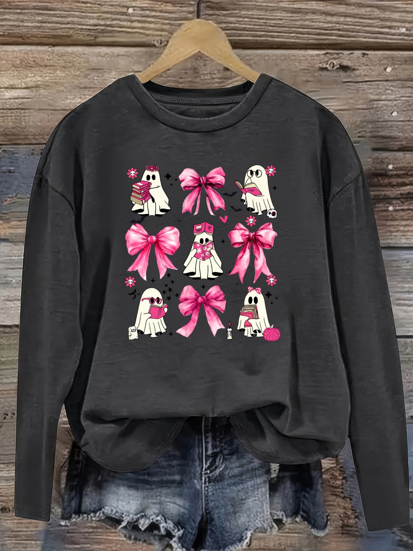 Damska codzienna koszulka z dł – Winter Clothing Cute recenzja i cena