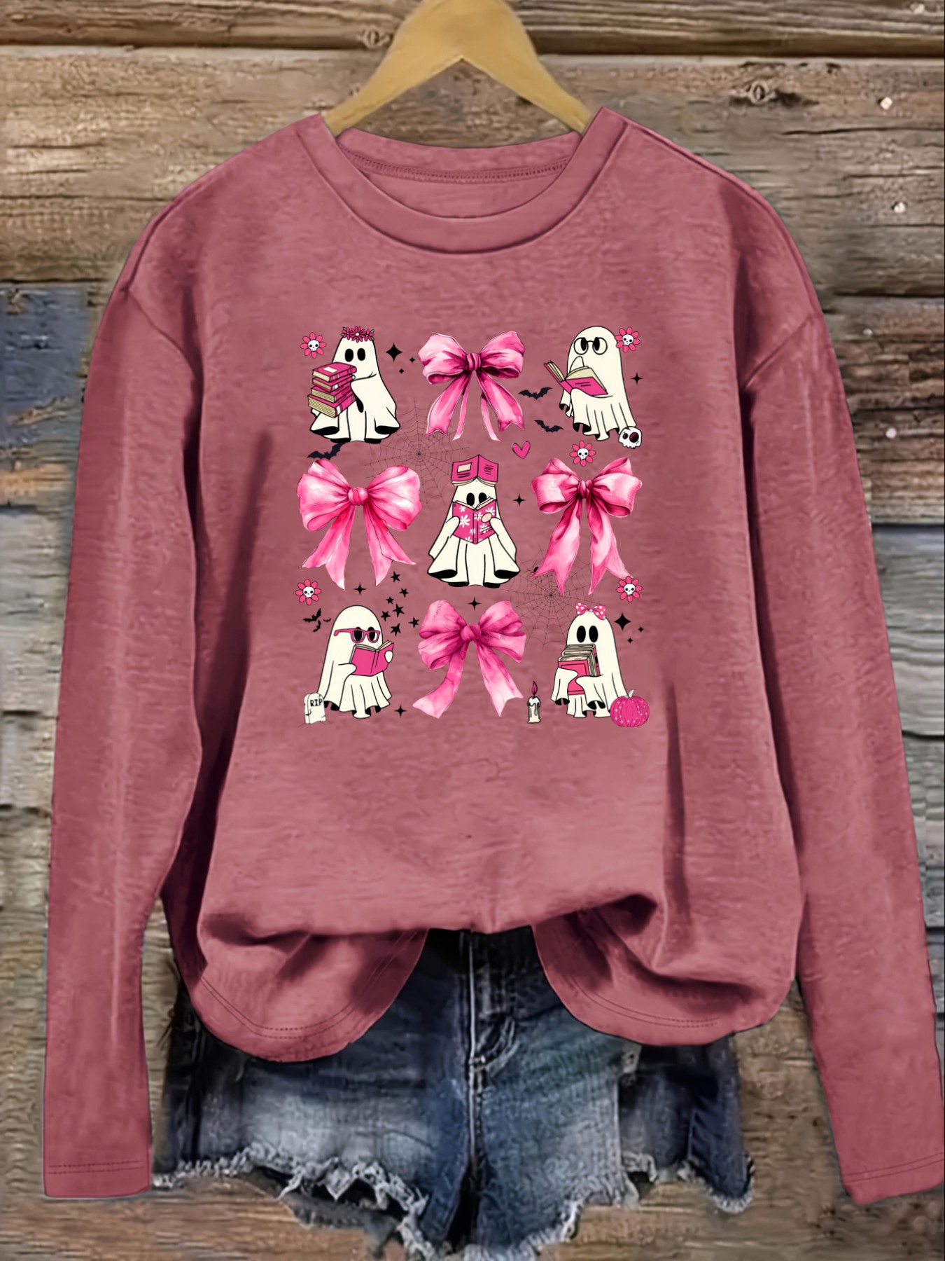 Damska codzienna koszulka z dł – Winter Clothing Cute recenzja i cena