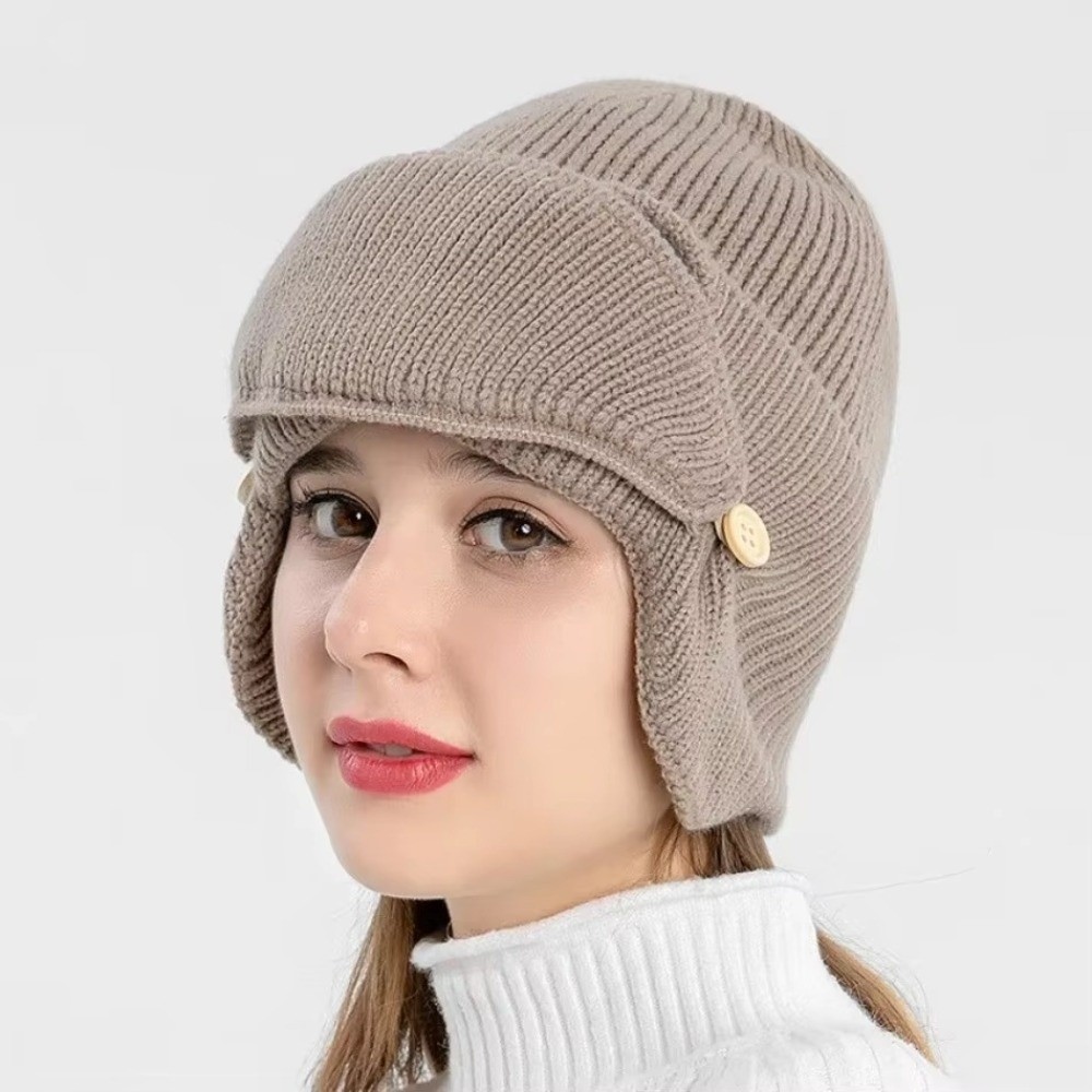 Czapka wełniana z podszewką z  – Winter Clothing Earmuffs recenzja i cena
