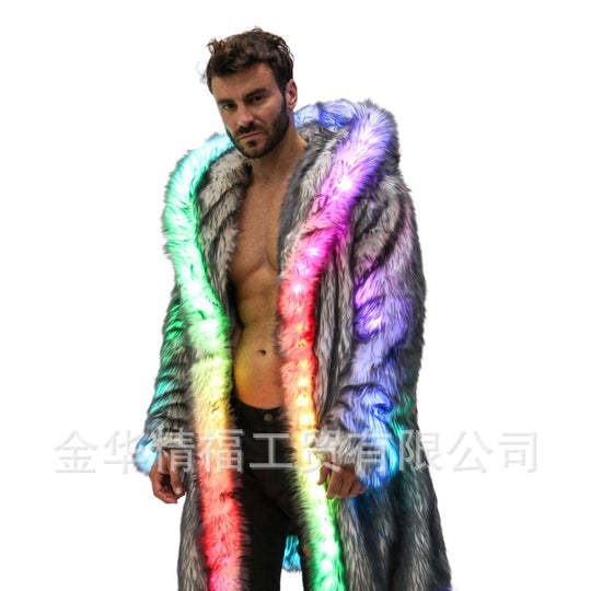 Męski płaszcz ze sztucznego fu – Winter Clothing Uae recenzja i cena