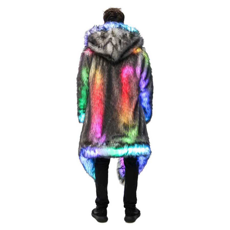 Męski płaszcz ze sztucznego fu – Winter Clothing Uae recenzja i cena