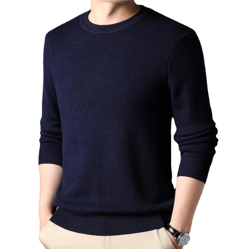 Męski sweter z dzianiny w jedn – Winter Clothing Uae recenzja i cena