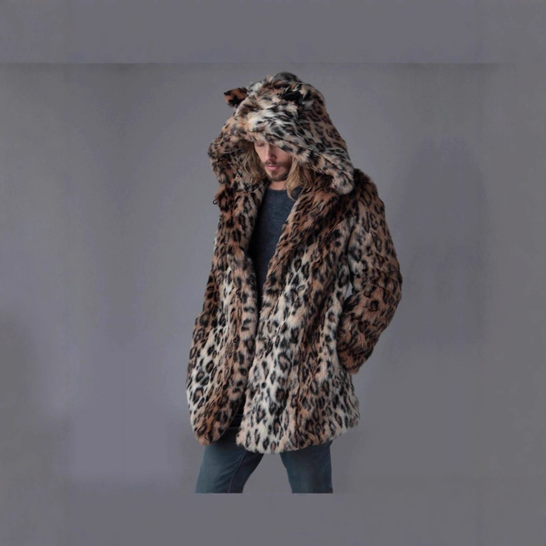 Męska kurtka ze sztucznego fut – Winter Clothing Uae recenzja i cena