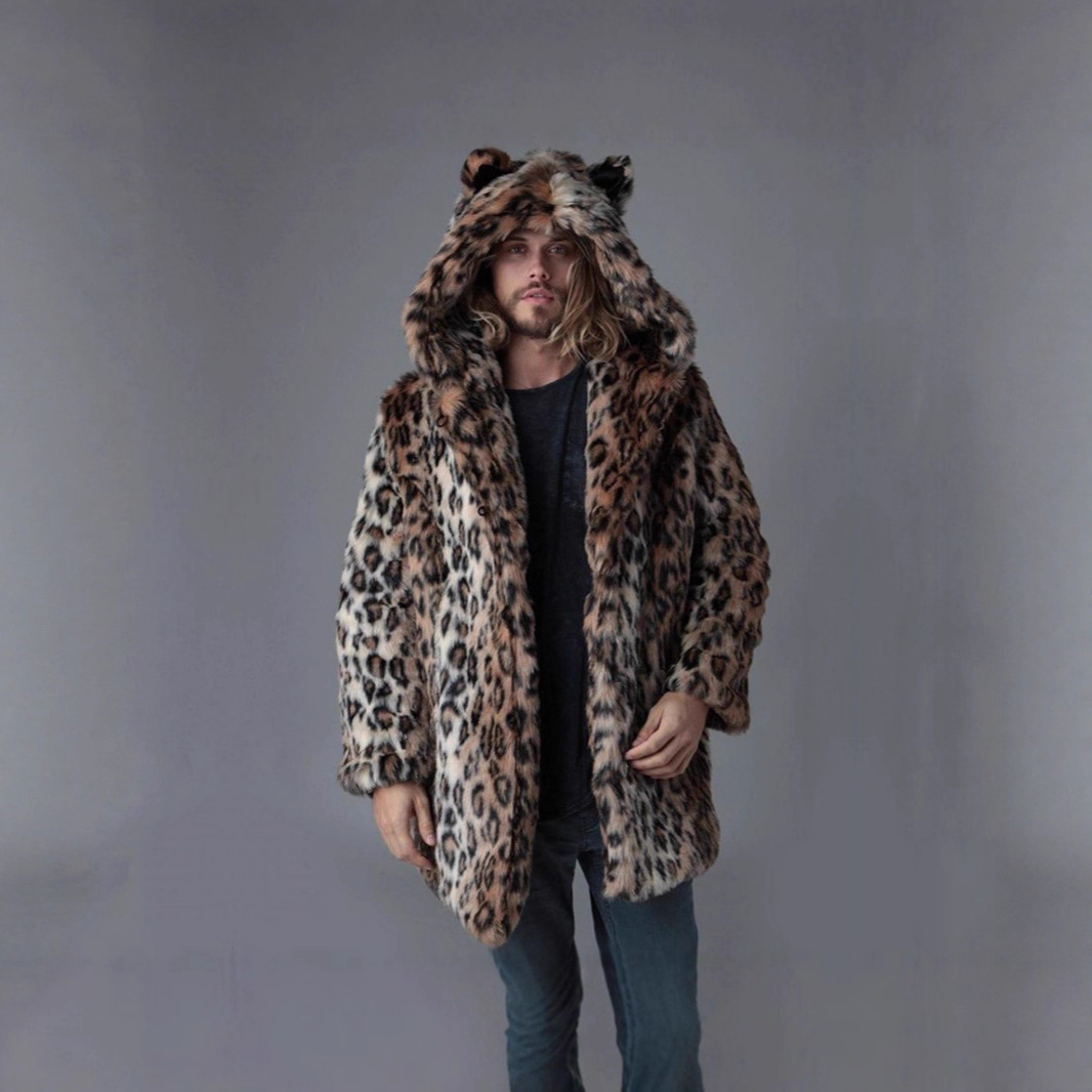 Męska kurtka ze sztucznego fut – Winter Clothing Uae recenzja i cena