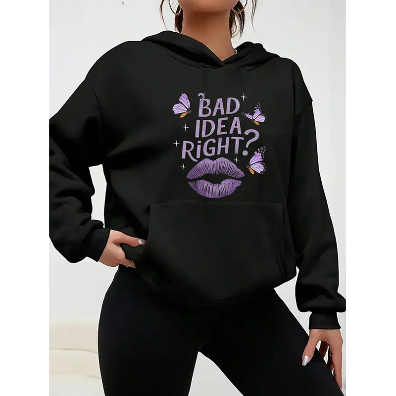 Damskie czarne bluzy z kapture – Winter Clothing Ideas recenzja i cena