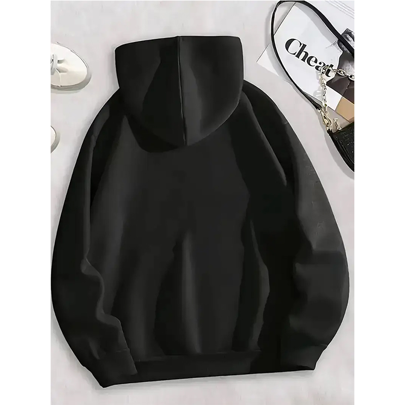 Damskie czarne bluzy z kapture – Winter Clothing Ideas recenzja i cena