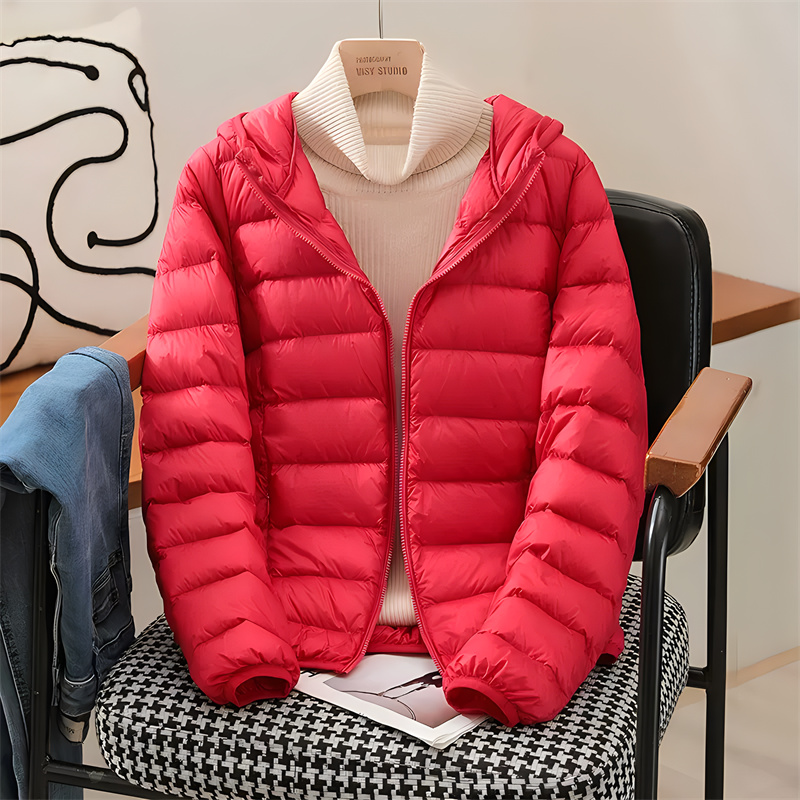 Plus Size Women Hooded Korean  – Puffer Jacket Women Down recenzja i cena