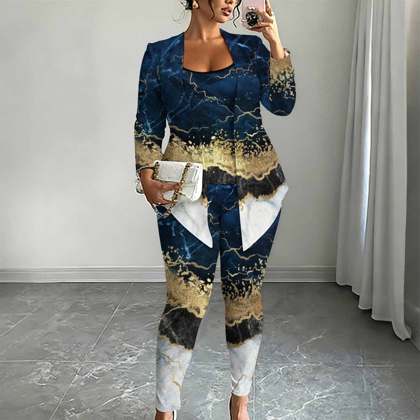 Zimowy Elegancki Dopasowany Ze – Winter Clothing Uae recenzja i cena
