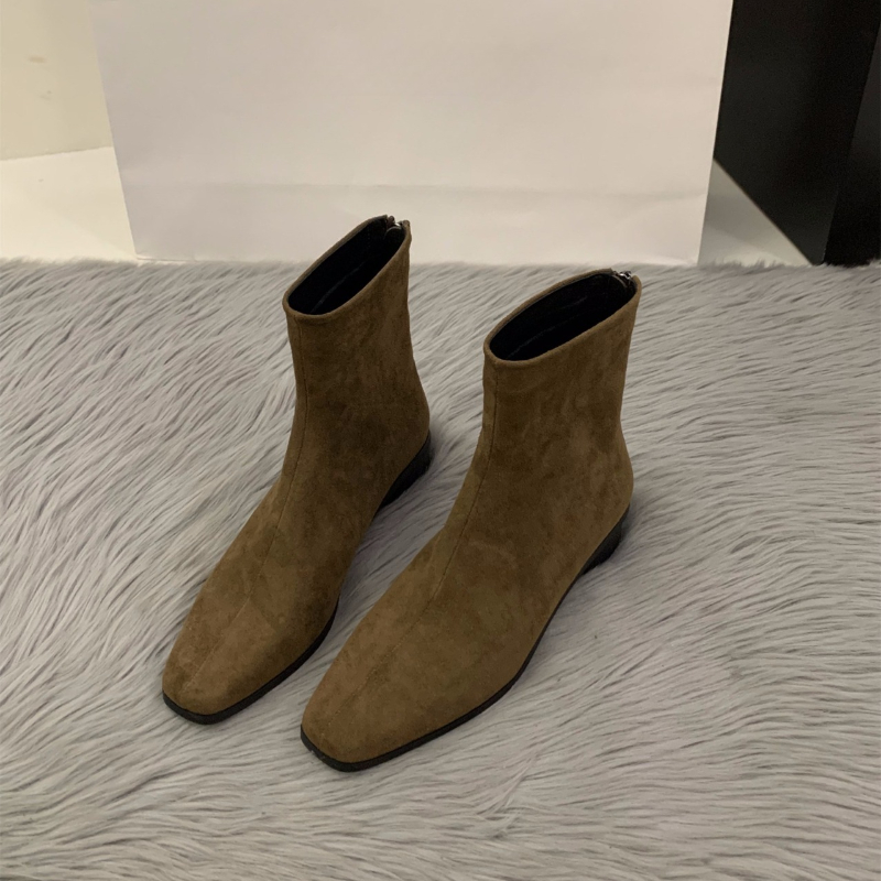 Botki damskie eleganckie, krót – Winter Clothing Korea recenzja i cena