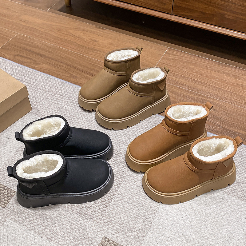 Damskie buty zimowe na grubej  – Winter Clothing Korea recenzja i cena